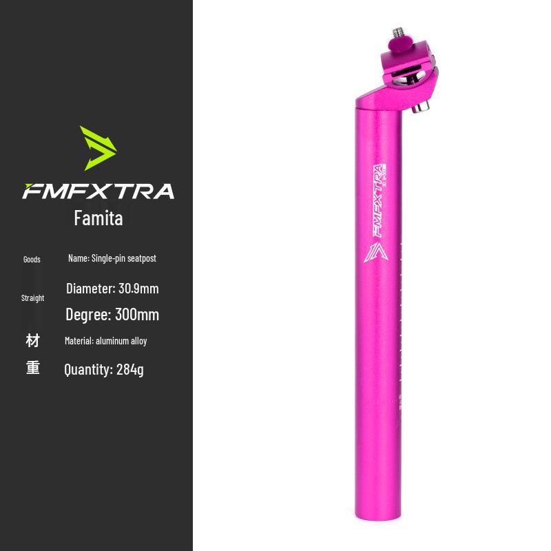 Aluminum Alloy Mountain Bike Seatpost - Sizes: 25.4mm, 27.2mm, 28.6mm, 31.6mm