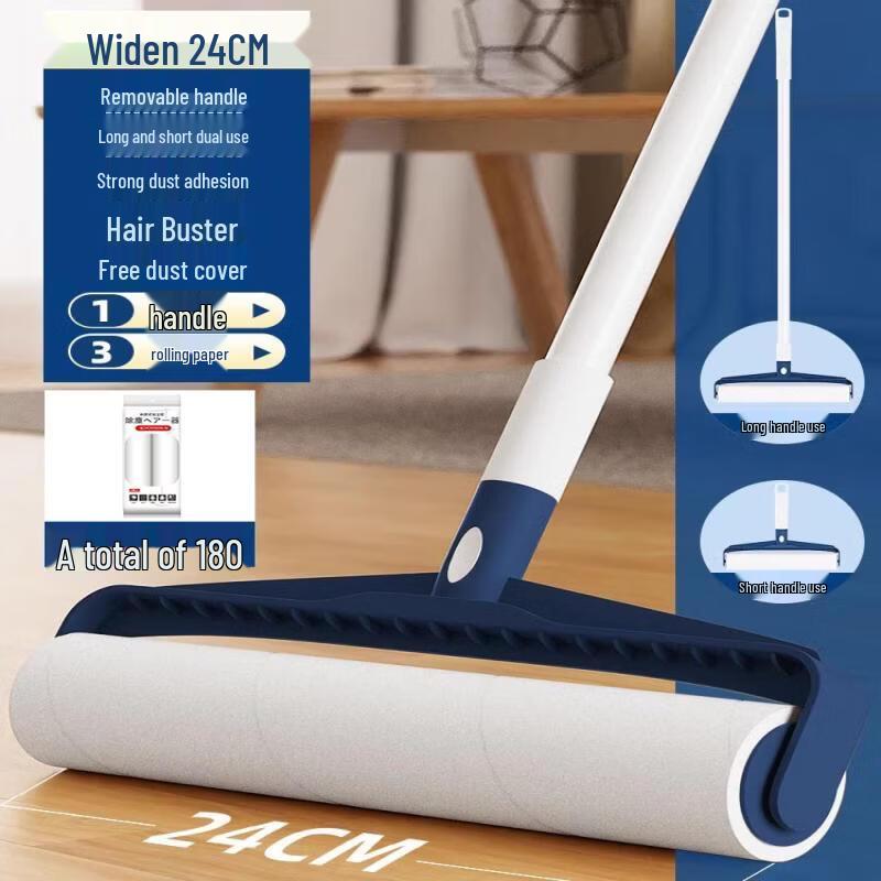 Shixun Long Handle Lint Roller with Refills