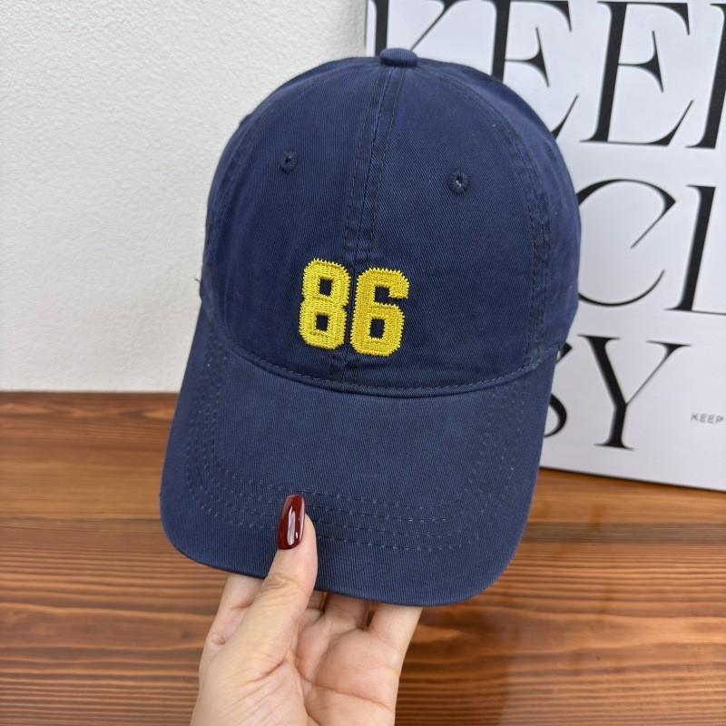 Baseball Cap For Men And Women With Embroidered Letter Design For Street Style And Sun Protection