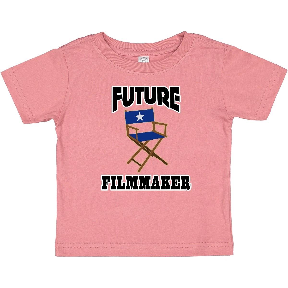 Inktastic Future Filmmaker Director Chair Baby T-Shirt Directing Infant Tees 110