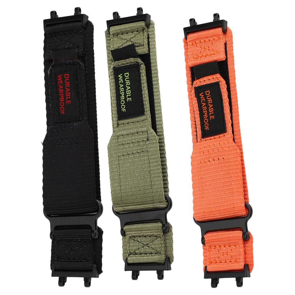 Nylon Watch Band for Huami Active Edge A2212 Hook and Loop Fastener Sporty Style Braided Soft Replac