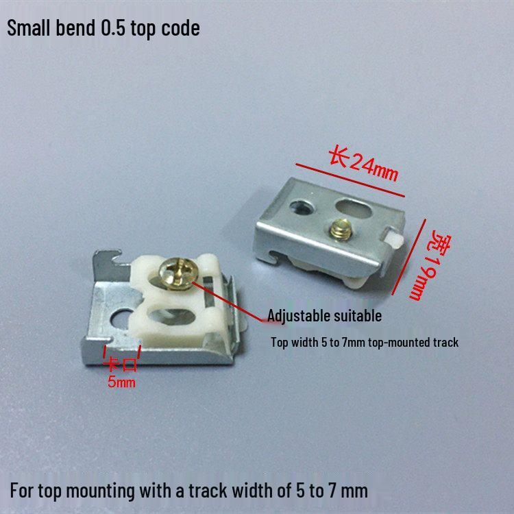 

Single Top Wall Bracket for Curtain Track 0.1 m