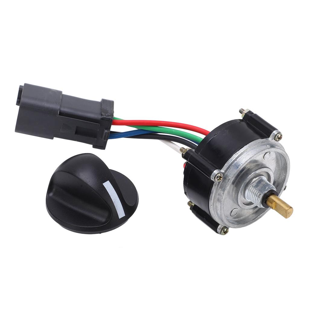 Drosselklappenmotorknopf mit Griff 106?0107 Drehknopf Ersatz für Caterpillar Bagger Square