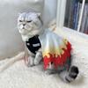 Demon Slayer Pet Cosplay Rengoku Kyoujurou ubrania dla kota nieograniczony pociąg COS płomień filar Rengoku Kyoujurou sukienki