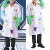 Mad Scientist Outfit Mad Scientist Costume Accessories Lab Coat Gloves Glasses Frames Necktie Halloween Dressing Up Set