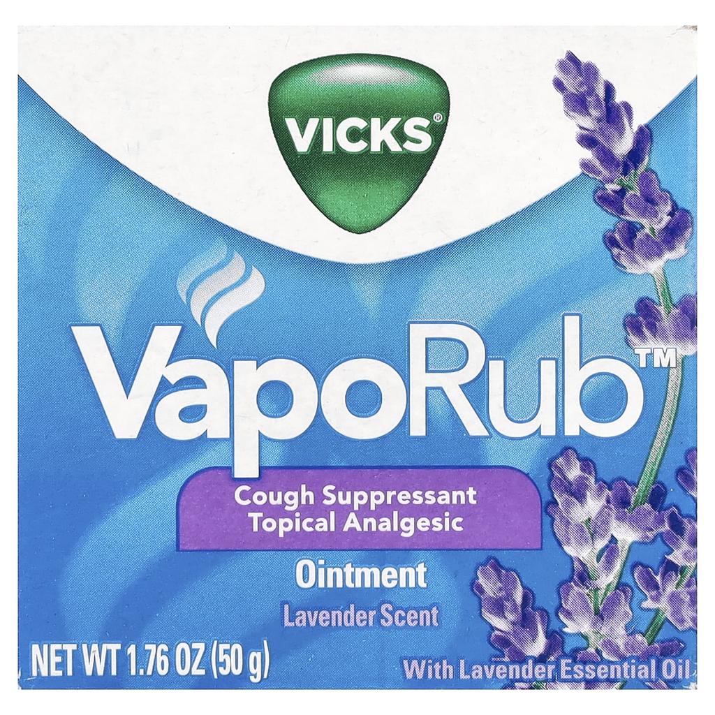 Vaporub™, Ointment, Lavender, 50G(1.76Oz)