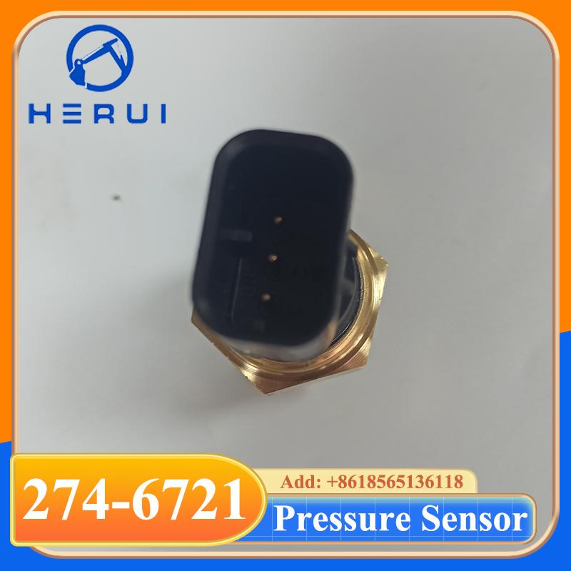 274-6721 2746721 High Quality Pressure Sensor Switch for Excavator Engine Oil Pressure Sensor