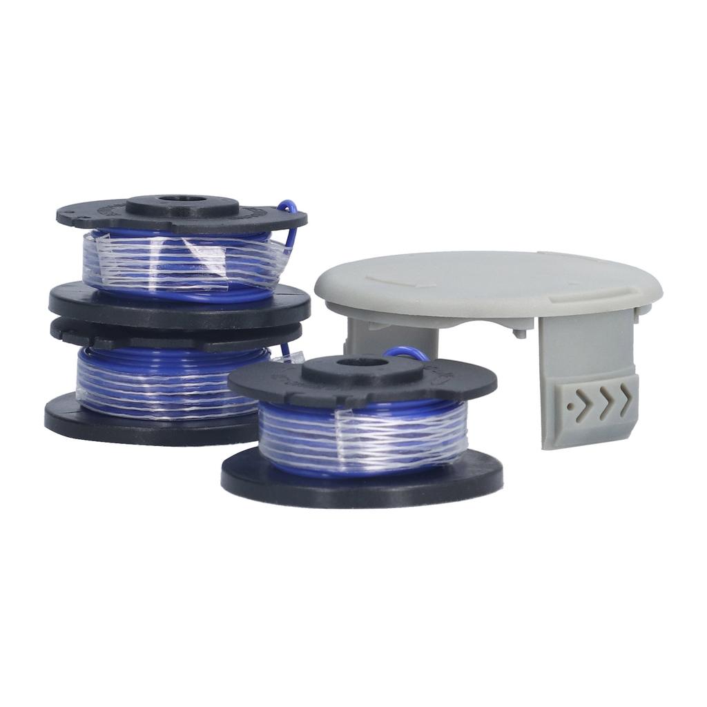 0.065in Trimmer Line Spools Cap Set Replacement Fit for Ryobi One Plus AC14RL3A 18V 24V 40V