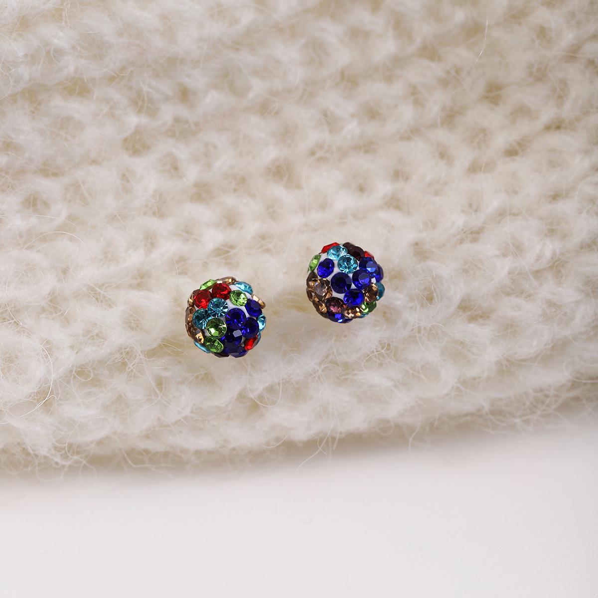 Серебряные серьги «Шамбала» со стразами и иглами — разноцветные, высококачественные, модные, роскошные для женщин.