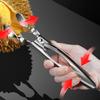 304 Stainless Steel Durian Shell Cracker Effort-saving Watermelon Melon Opening Pliers  Commercial