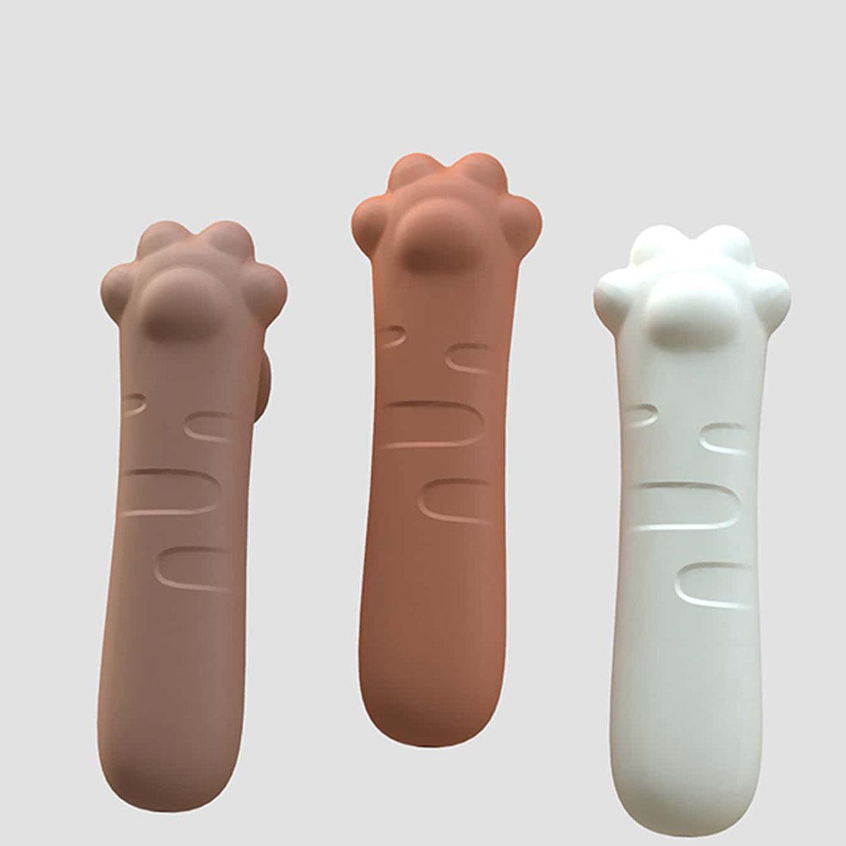 

1pc Silicone Cat Paw Door Handle Protective Cover, Door Handle Protector, Christmas Halloween Thanksgiving Day Easter