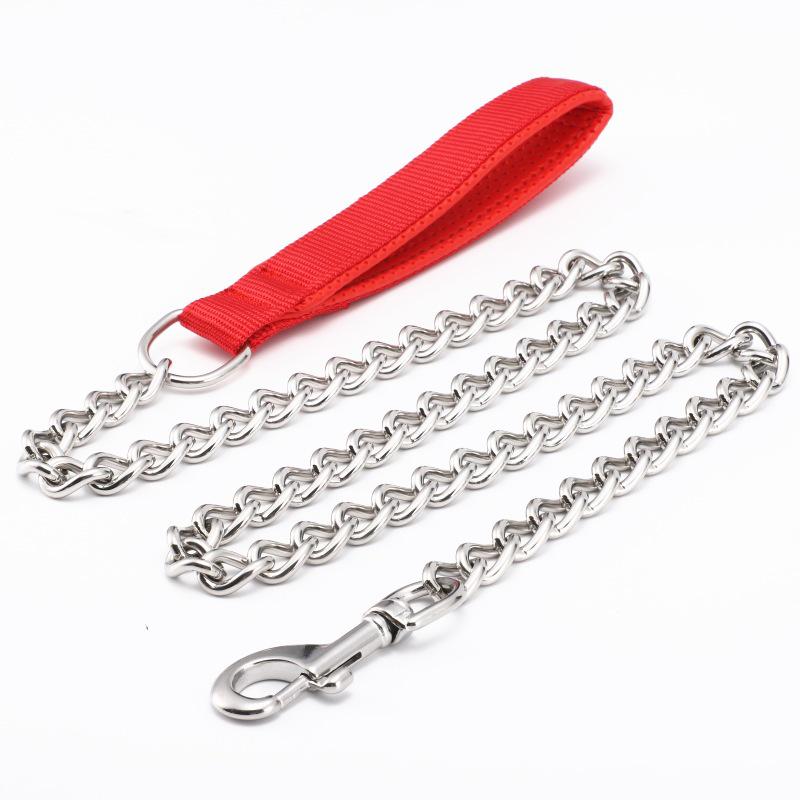 Stainless Steel Anti-Bite Dog Leash for All Sizes