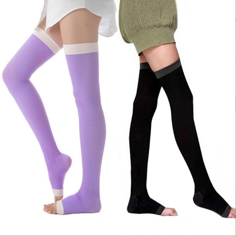 Buy Women Slim Leg Sleep Compression Socks Varicose Spider Veins Thigh