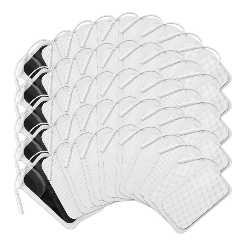 100/50/20/10pcs Muscle Stimulator Electrode Pads Non-woven Self Adhesive Gel Replacement Pads for Tens Digital Therapy Machine