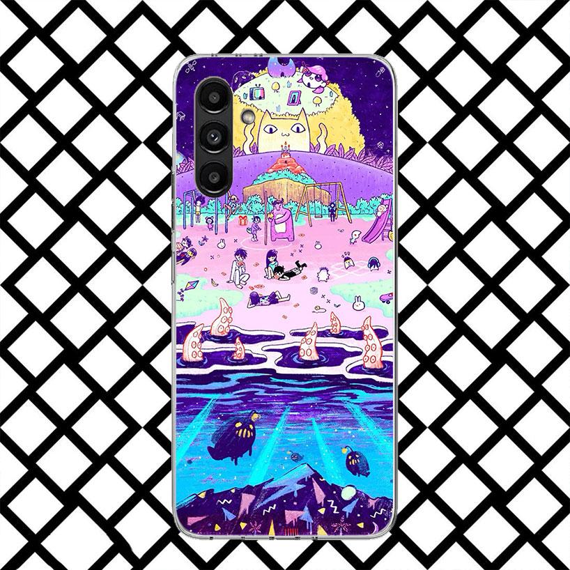 Game O-Omori Cartoon Phone Case for Samsung Galaxy A17 A37 A57 A16 A26 A36 A56 A15 A25 A35 A55 A14 A24 A34 A54 A13 A23 A33 A53 G