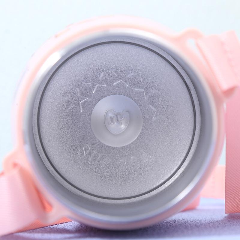 Online Celebrity Cartoon Pot-bellied Cups Charming Wind Childrens Cups Lightweight To Carry Outdoor Use Kettle 304 Stainless Steel Cups