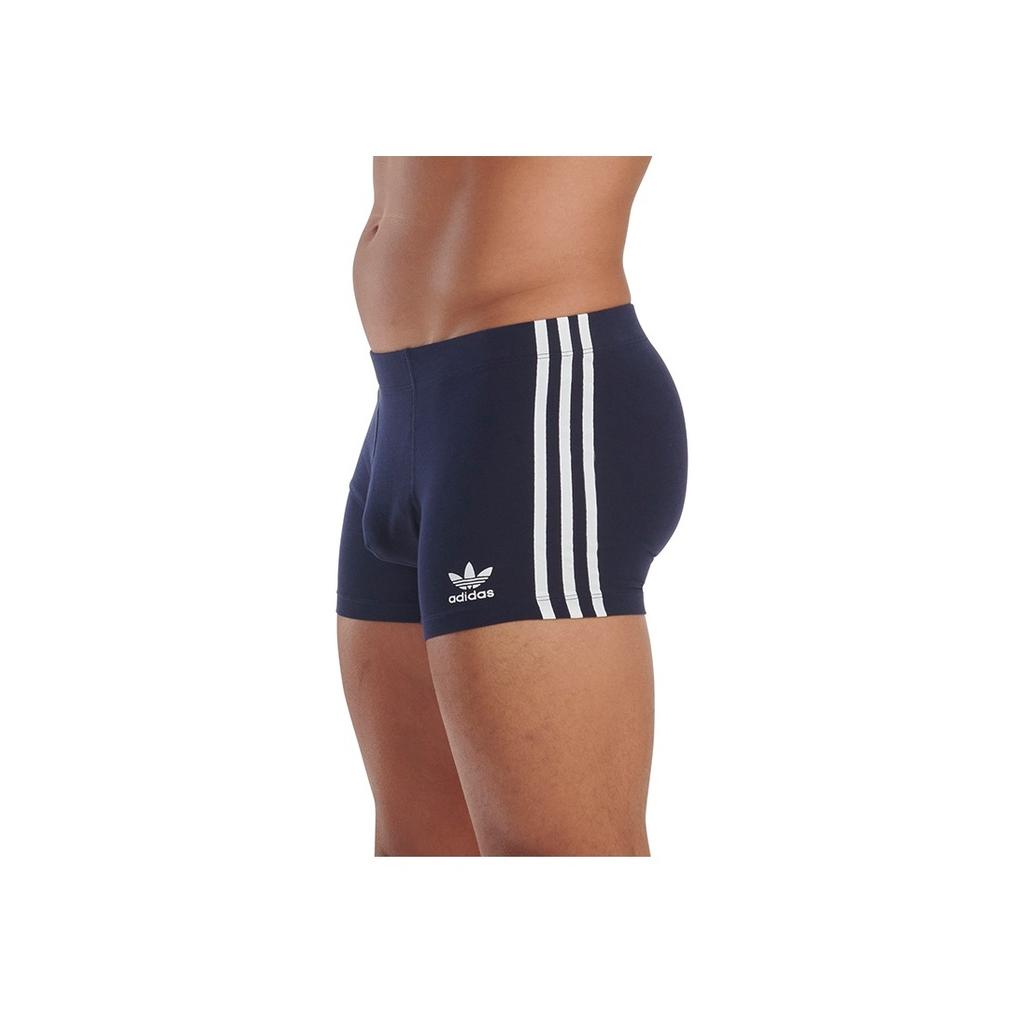 Adidas Originals Einfarbige Anti-Scheuer-Boxershorts 3er-Pack Herren Unterwäsche 4A1M51-937