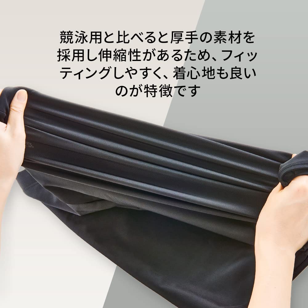 Speedo Fitness Regular Size Size O Men's Swimsuit, SD85S63, Black/Turquoise,