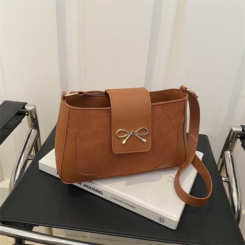 Fashion saddle bag women's summer new simple niche underarm bag popular versatile single shoulder oblique span bag