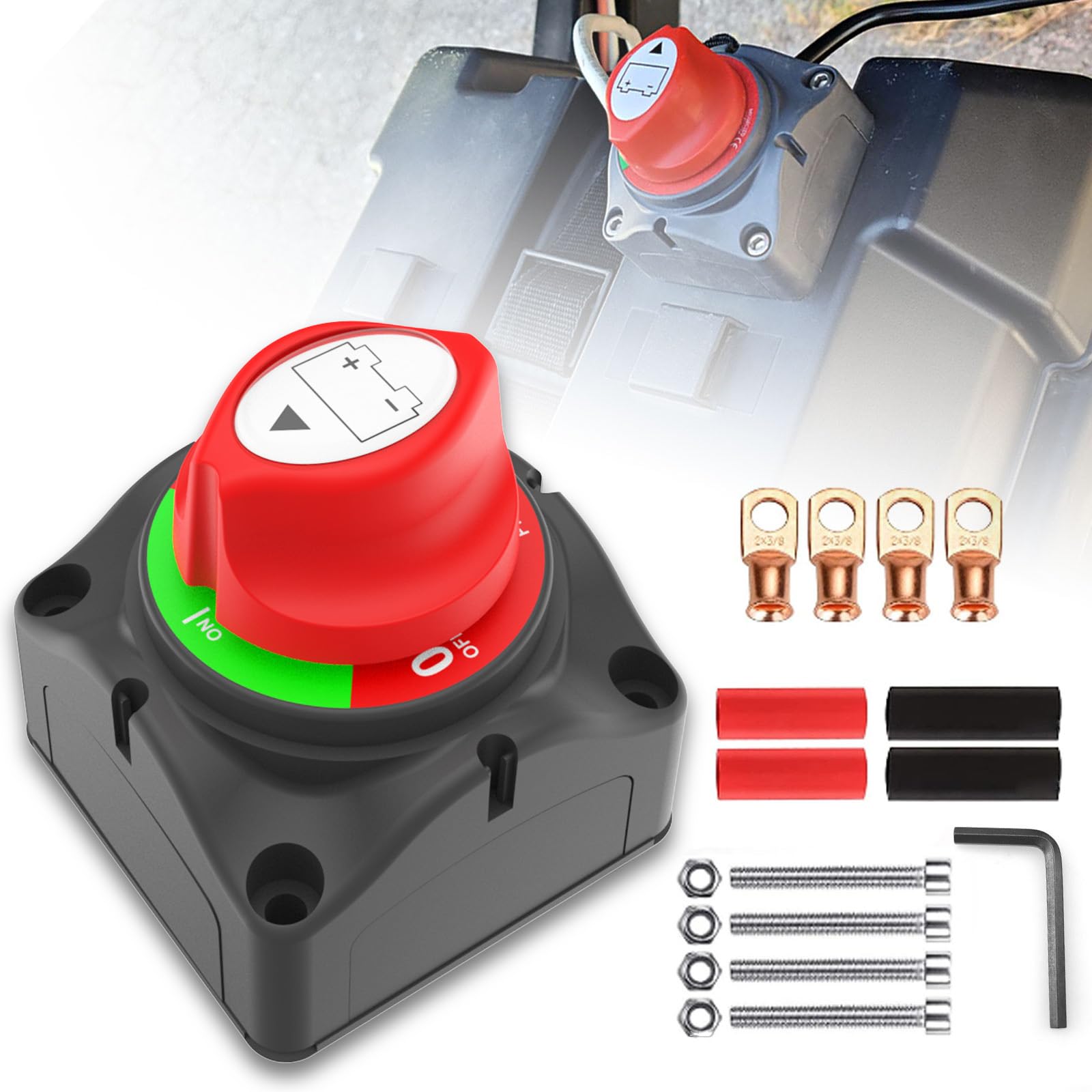 

Выключатель массы 24В 48В Главный изолятор Выключатель отключения для морской лодки автомобиля