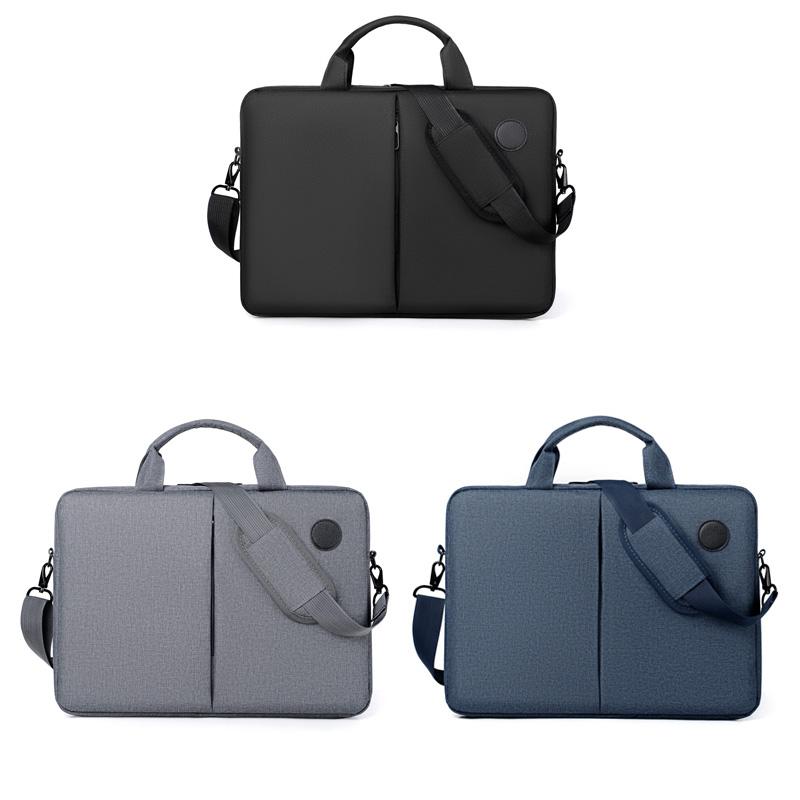 15.6-inch Unisex Stylish And Simple Business Briefcase, Durable Oxford Cloth Material Lightweight Commuting Computer Bag