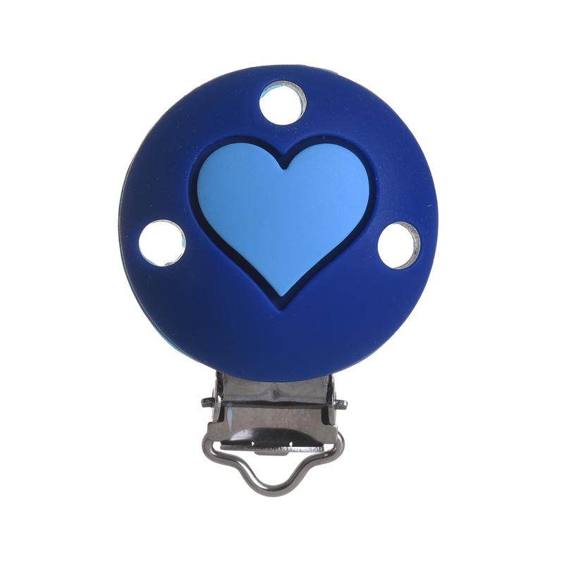 3Pcs Baby Pacifier Clip Soother Teether Round Shape Silicone Holder Nipple Clip DIY Baby Teething Chain Accessories BPA Free