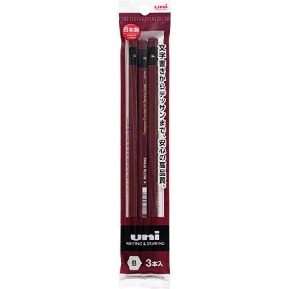 Карандаш Mitsubishi Pencil UniB 3 шт. U3PB
