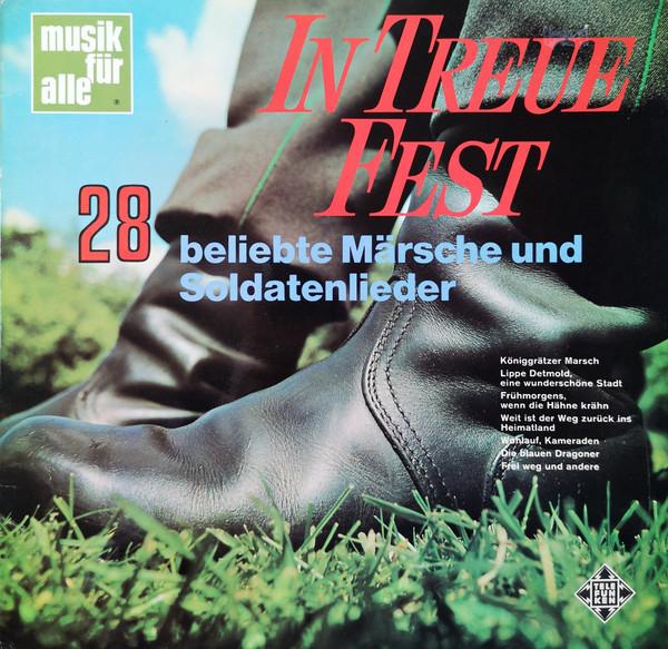 

LP Record HEERESMUSIKKORPS 6 HAMBURG GERHA In Treue Fest 28 Beliebte Mrsche NT218 Telefunken 1968 Germany Military Used