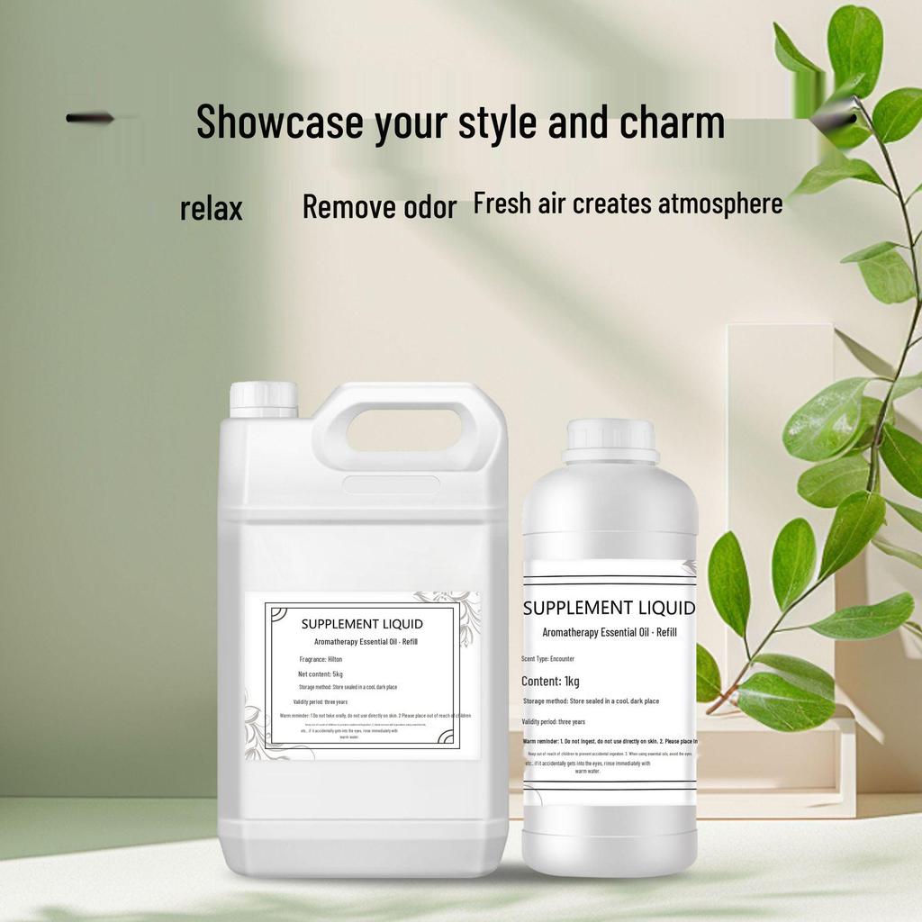Oil-Based Ultrasonic Essential Oil Refill for Aroma Diffusers in Cars, Hotels, and Homes