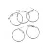 10pcs/lot Gold Color Round Alloy Earring Hoop Hooks For Jewelry Making Findings Diy Earrings Accessories Supplies Wholesale