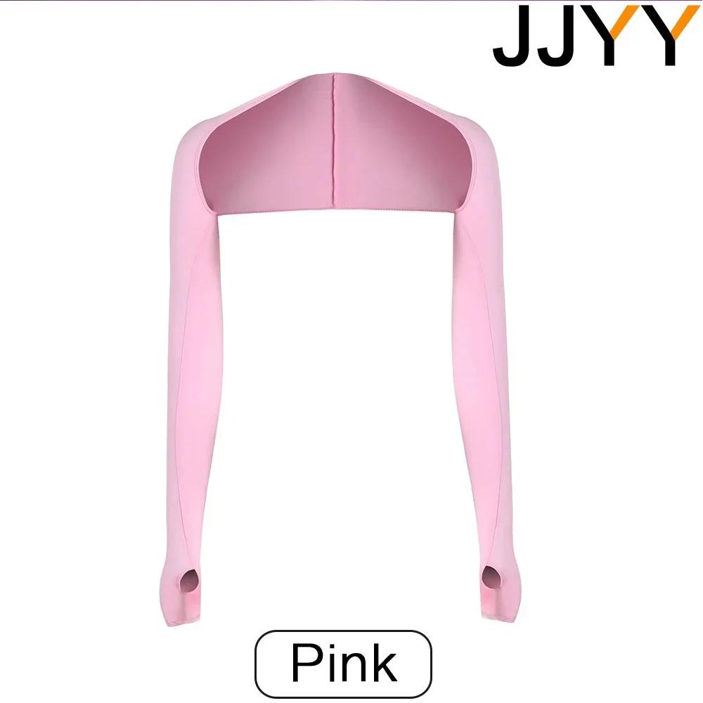 

Ледяная шелковая шаль с манжетами, грелки для рук, женские солнцезащитные перчатки с защитой от ультрафиолета, спортивные перчатки для активного отдыха, бега, рыбалки, велоспорта, рукава розовый