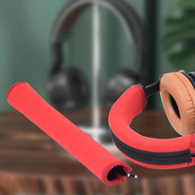 Head Beam Cover Faux Leather Headphones Soft Replacement Headband Protective Case for Audio