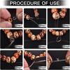 0.5mm Elastic Cord Beading Threads Stretch String Fibre Crafting Cords for Jewelry Making 100M