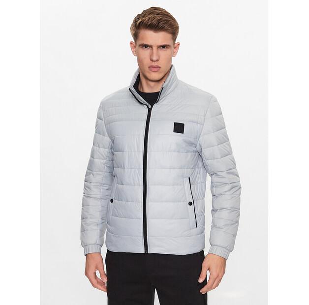 

Пуховик Boss 50496766 серый Regular Fit EU 48
