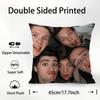 O-one Band DirectionS Music Pillow Case Plush Fabric Soft  Pillowcase Double Sided Print Cushion Cover Household Gifts