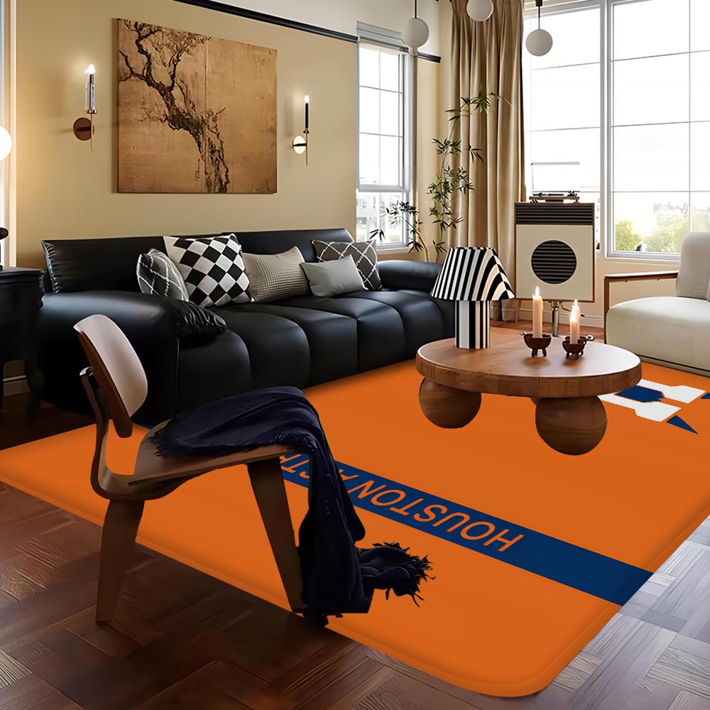 H-HOUSTONS ASTROS Floor Mat INS Style Soft Bedroom Floor House Laundry Room Mat Anti-skid Household Carpets