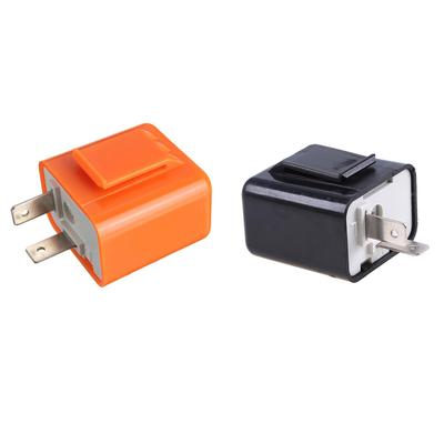 Motorcycle LED Flasher Frequency Signal Indicator Blinker Parts Black