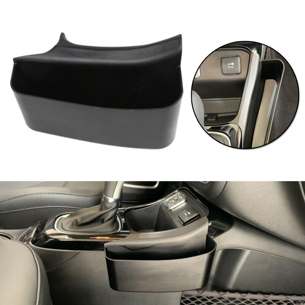 

Боковая панель переключения передач автомобиля, ящик для хранения вещей, центральная консоль, органайзер, лоток, подходит для Jeep Compass 2017-2019 чёрный