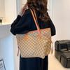 Tote Bag High Sense Large Capacity Retro Print Versatile Commuter Bag Fashion High Sense Women Shoulder Bag