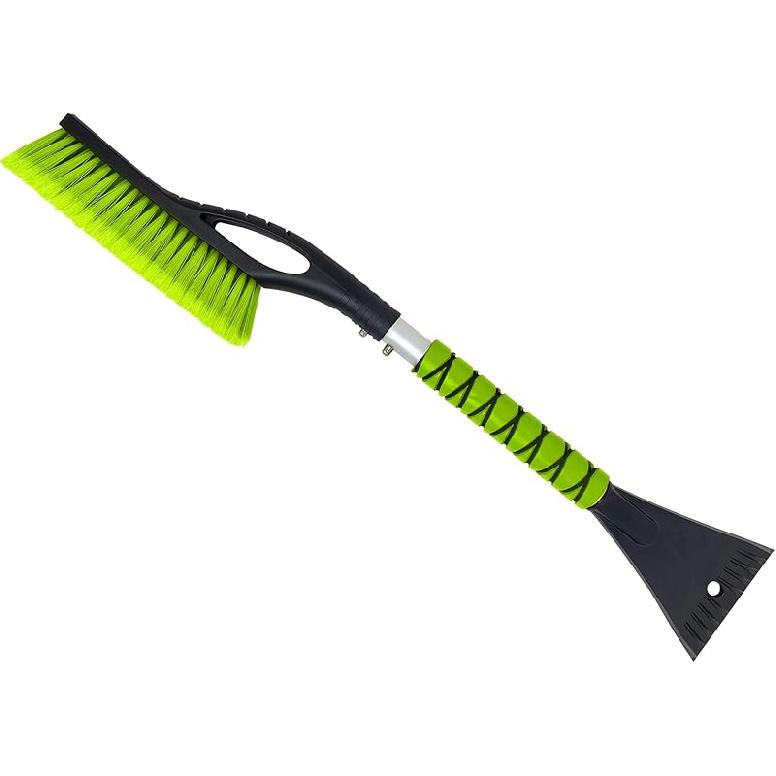 27  Snow Brush and Ice Scrapers for Car Windshield (1 Pack), Window Ice and Snow Scraper with Ergonomic Foam Grip, Snow Windshield Scraper with