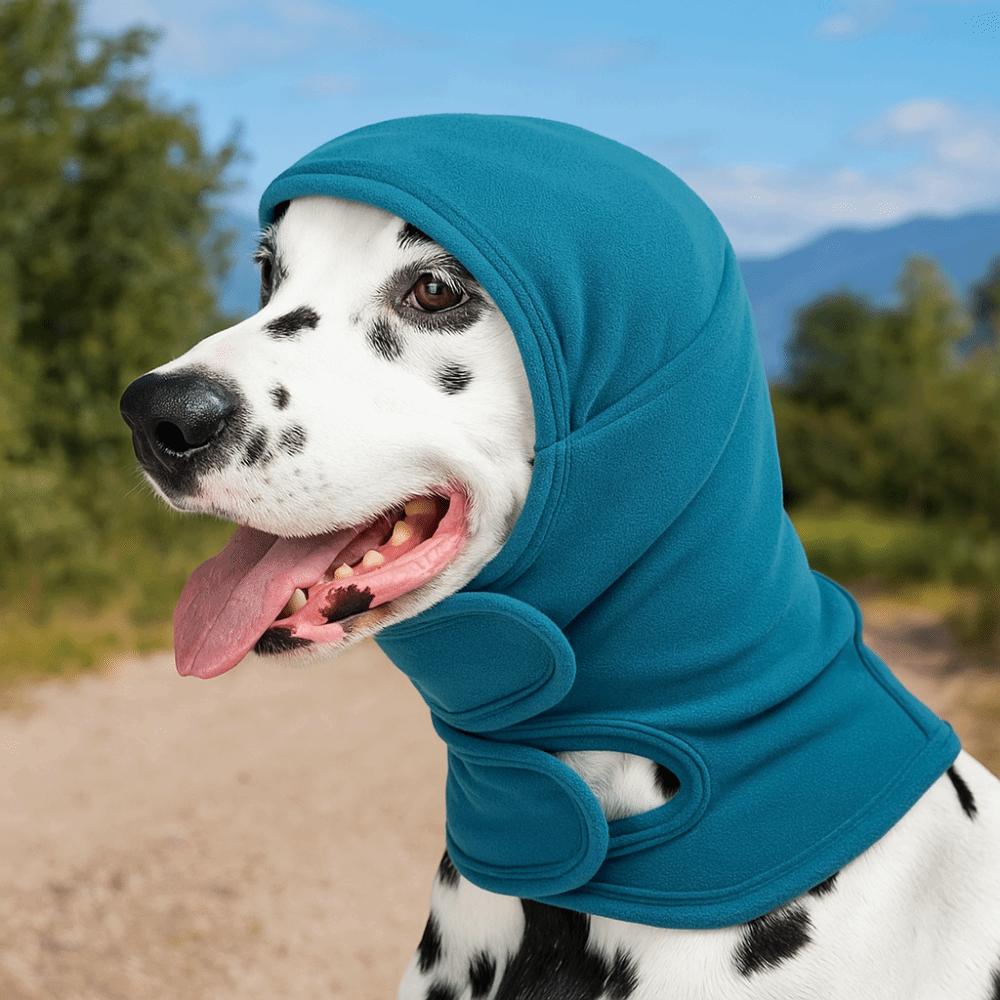 Warm Dog Calming Hood Washable Dog Scarf Hat Pet Accessories Dog Ear Cover Veterinary Visits