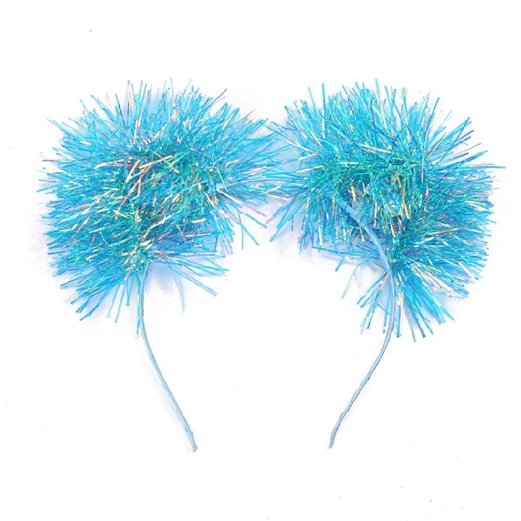 

Світловідбивна пухнаста пов язка на голову у формі кульки Карнавали Великодній обруч для волосся для дорослих та підлітків