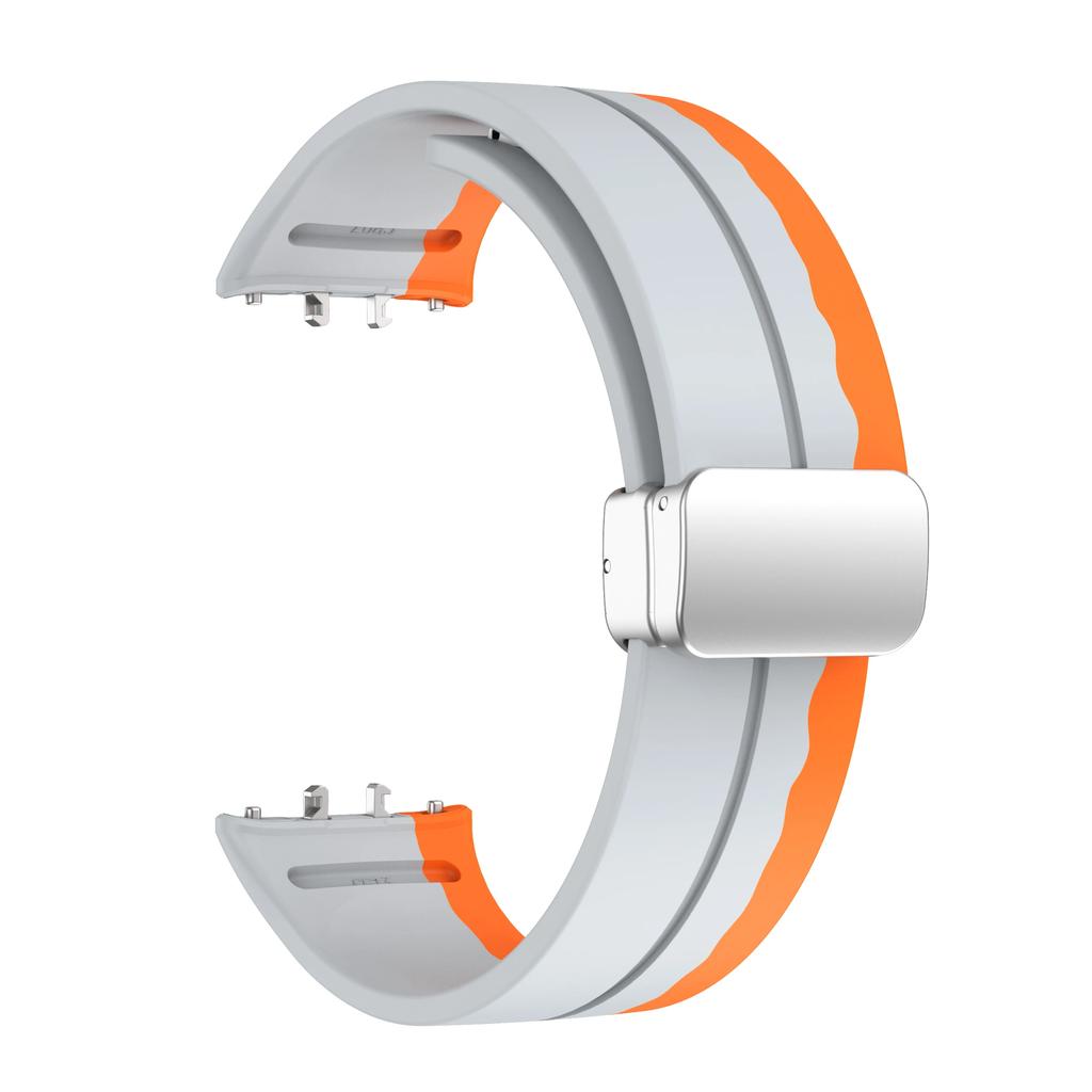 Cinturino in Silicone per Samsung Galaxy Fit3 Cinturino per Orologio Fibbia Magnetica Braccialetto Sostituzione Correa
