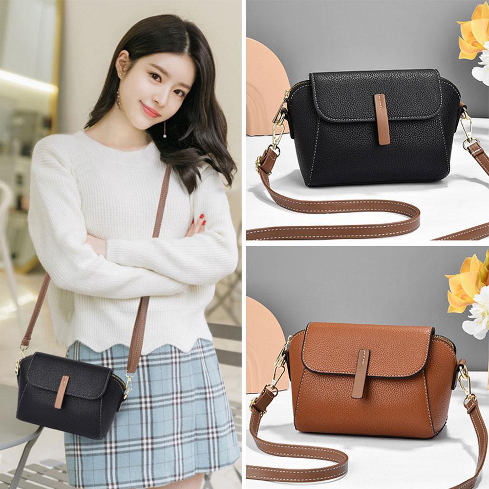 

Vintage Crossbody Shoulder Bag For Women Designer Luxury With PU Hidden Zipper Leather Female B L9V0