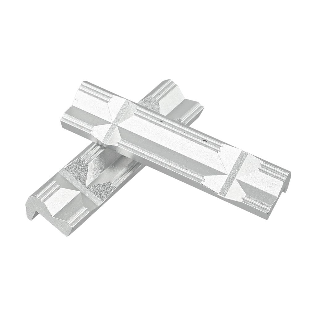 CNC Milling Steel Vise Hard Jaw Fixture with Extended Durability 4 or 8 Size