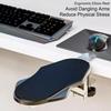 Hand Shoulder Rotection Desk Armrest Pad Household Rotating Arm Wrist Rest Desk Ergonomic No-Punch Arm Support Bracket