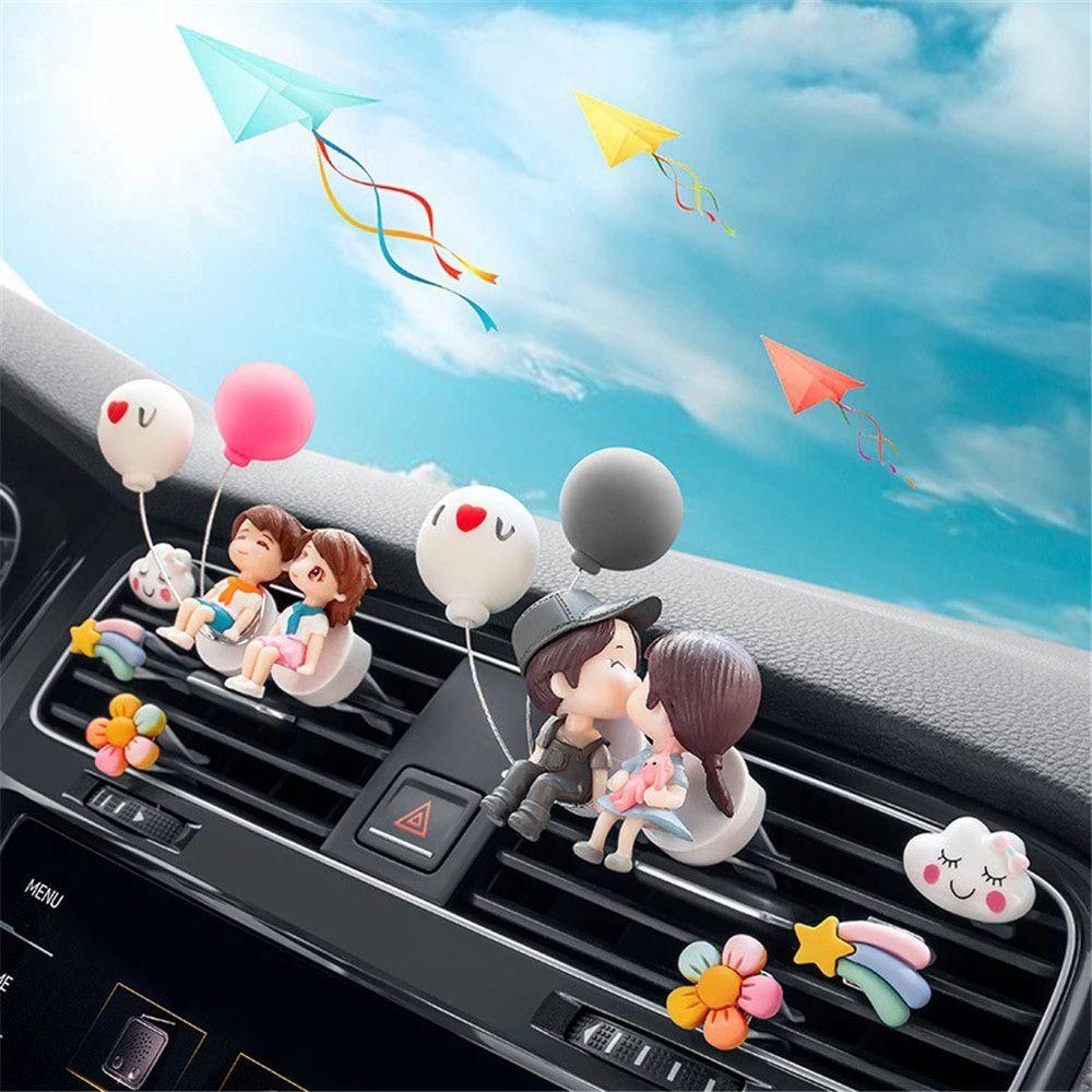 

Couple Car Decor Scent Aromas Diffuser Air Outlet Aromatherapy Clip Car Air Freshener Perfume Clip