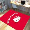 1pc Hello Kitty Red Background with Bow - Perfect for Home Decor, Office Carpets, Outdoor Rugs, and Gift Ideas!z2748