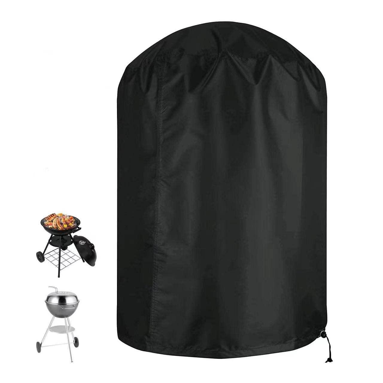 

Grill Cover 77x58cm/80x66x100cm Waterproof Round BBQ Grill Cover Camping Outdoor Barbecue Cover Anti Dust Rain Protective