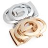 **Hongsheng Men's Zinc Alloy Automatic Belt Buckle with Classic Logo**